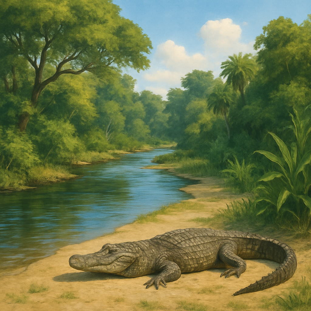 Crocodile habitat